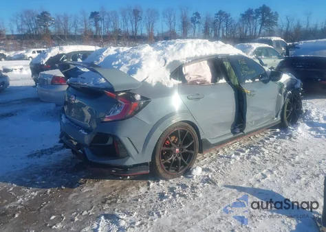 2020 Honda Civic Type R Touring из США, поврежденный, VIN SHHFK8G72LU200940